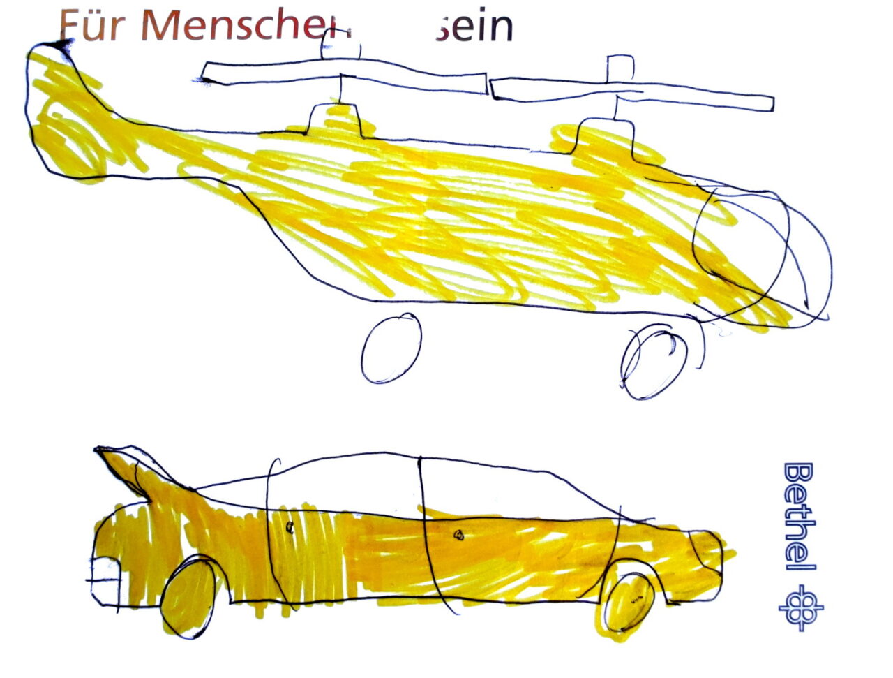 Auto und Helikopter - Emil S.
