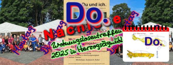 Donnerstags-Nachlese zum Wohnungslosentreffen Herzogsägmühle 2025