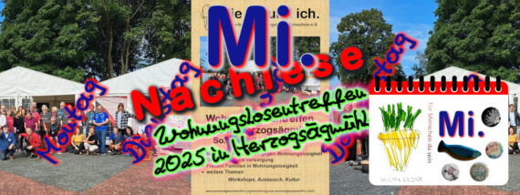 Mittwochs-Nachlese zum Wohnungslosentreffen Herzogsägmühle 2025