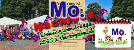 Montags-Nachlese zum Wohnungslosentreffen Herzogsägmühle 2025