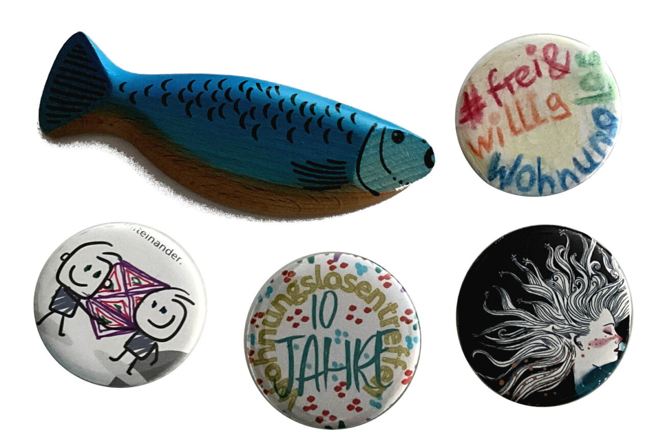 Fisch mit Buttons