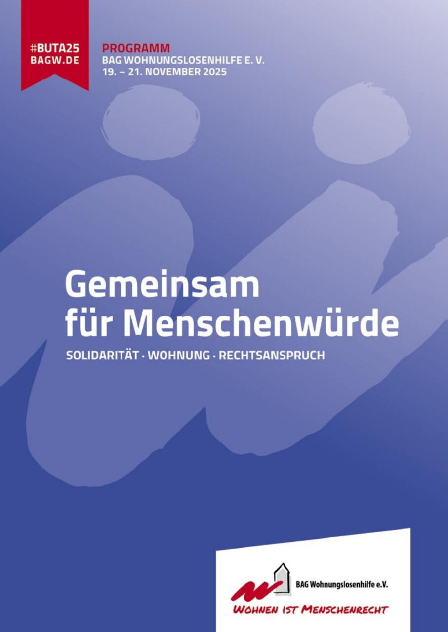BAG-Wohnungslosenhilfe – Programm zur Bundestagung 2025