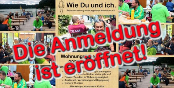 Wohnungslosentreffen Freistatt 2026 – Die Anmeldung ist röffnet!